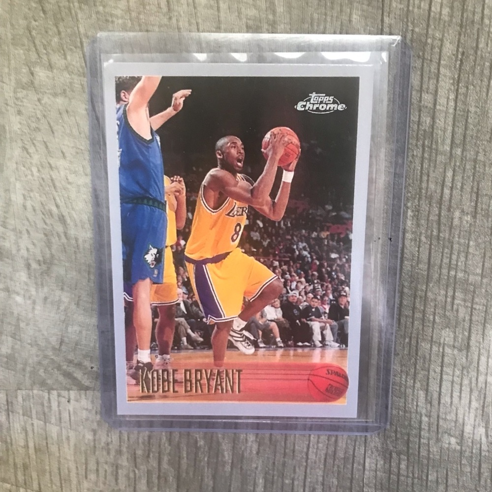 Kobe Bryant Topps card Lakers